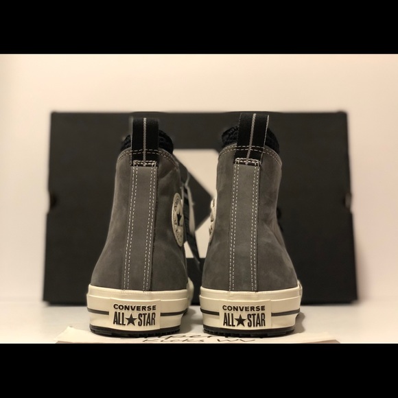 Converse CTAS Boot Hi “Carbon Grey/Black/Egret” - Picture 4 of 6